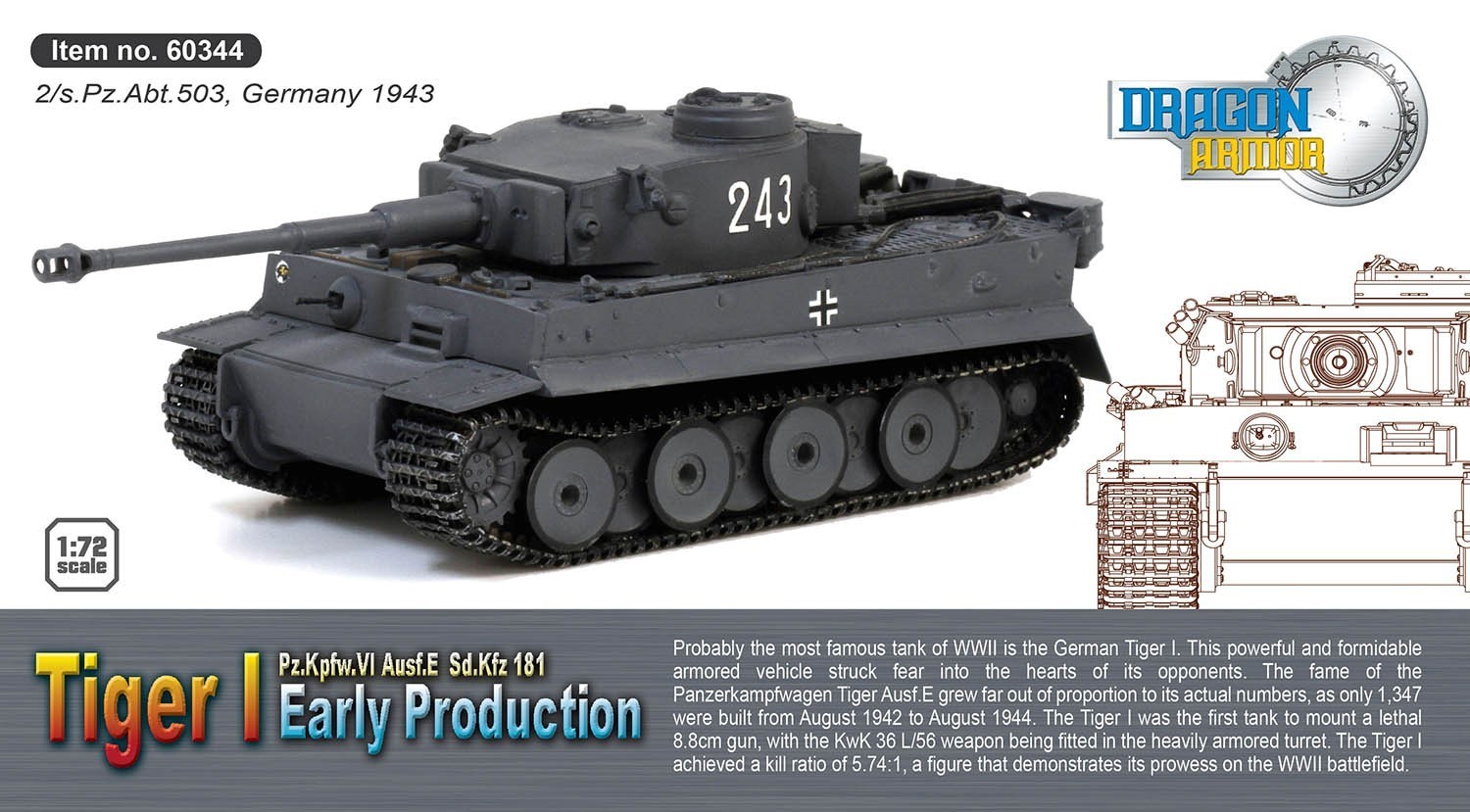 60344 - Pz.Kpfw.VI Ausf.E Tiger I