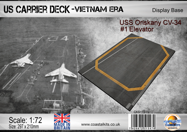CKS115-72 - US Carrier Deck Vietnam Era